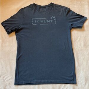 Under Armour Men's Dark Gray Hunt Tee